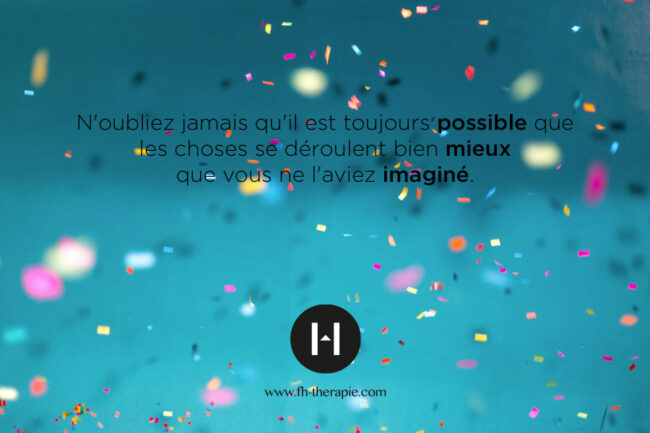 Visualisation positive