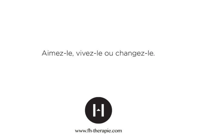 Aimer, vivre, changer