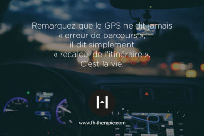 Recalcul d'itinéraire