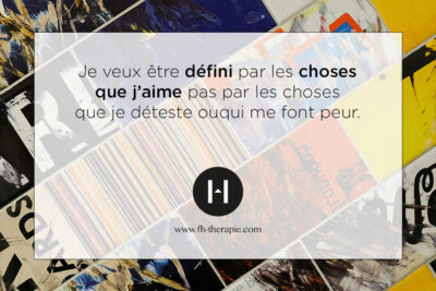 Ce qui me définit