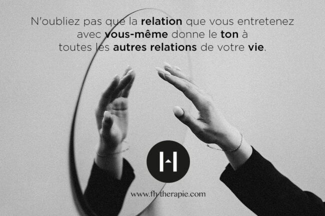 Relation à soi