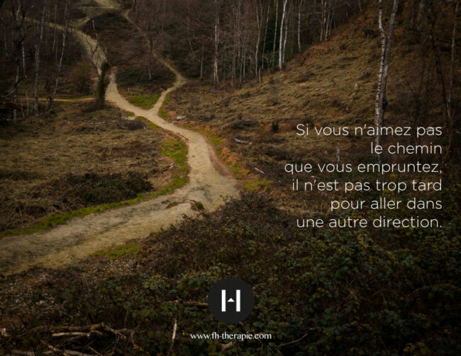 Chemin, direction, choix