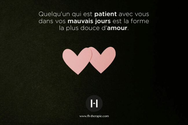 La forme la plus douce d'amour