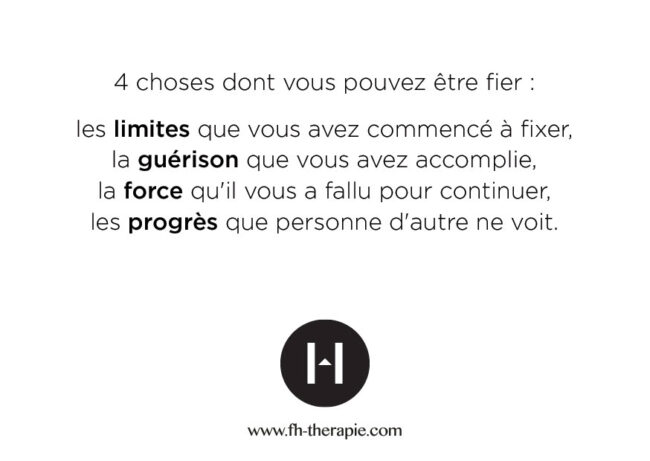 Fier de soi