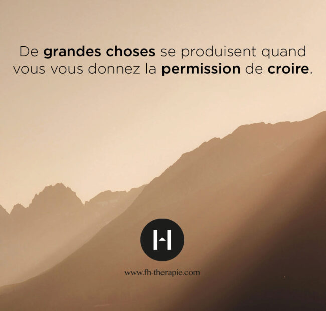 Croire en soi