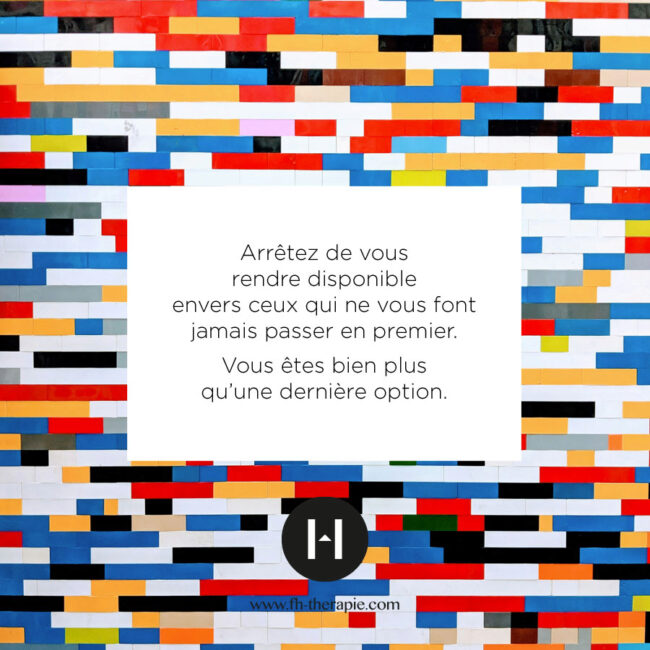 Faire de soi une priorité